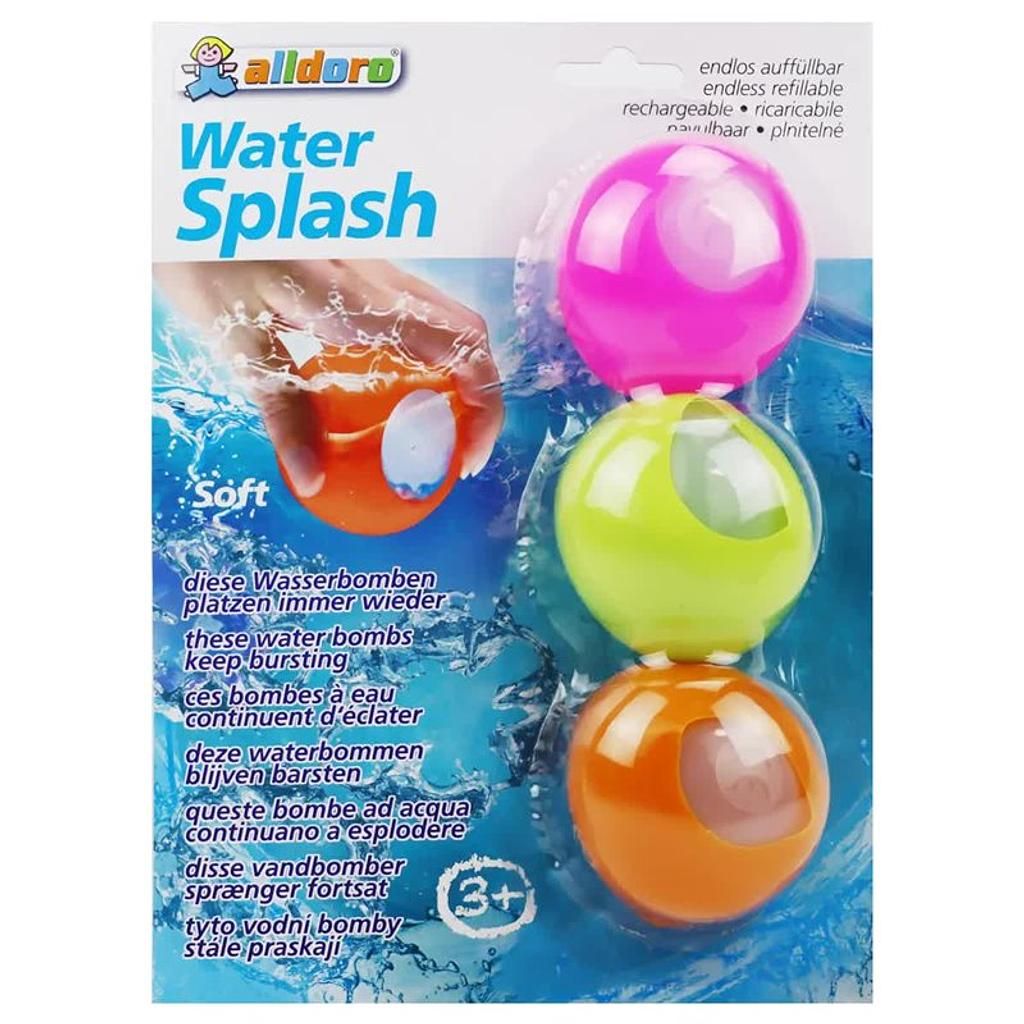 Alldoro Wiederverwendbare Silikon Wasserbomben – 3er Set