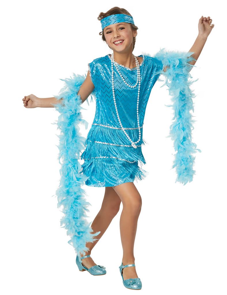 Dress for fun girls' costume Broadway Girl
