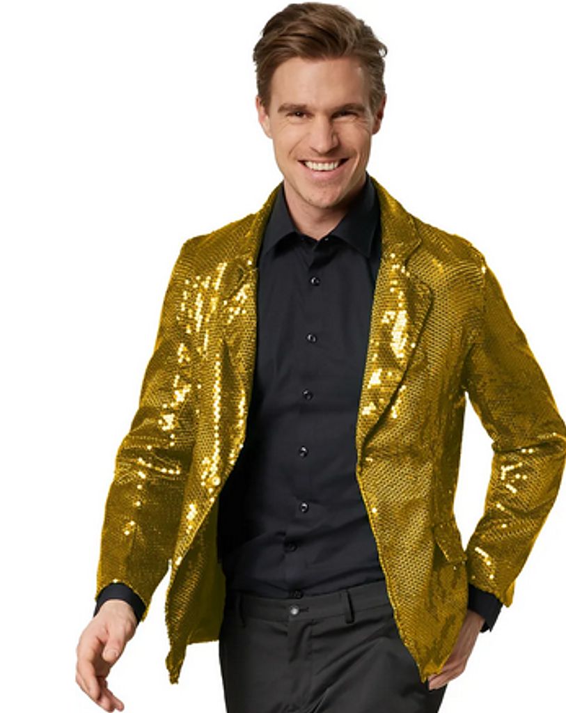 Dress for fun Herren Pailletten - Jackett