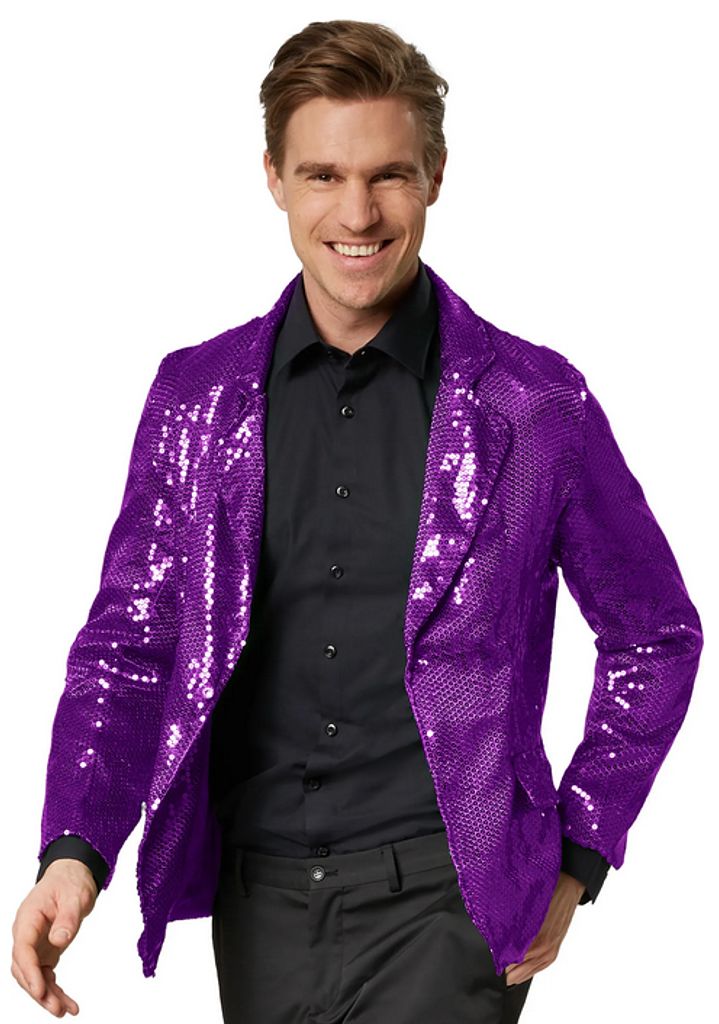 Dress for fun Herren Pailletten-Jackett