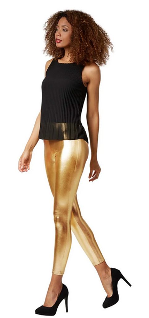 Dress for fun Metallic-Leggings