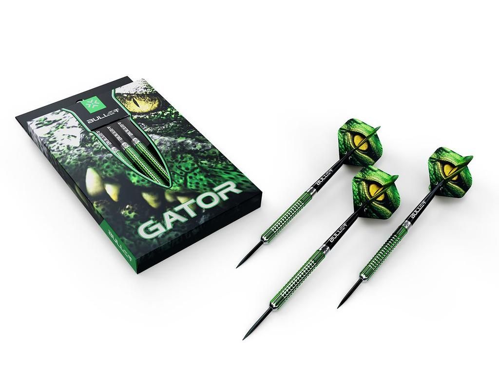 Bullet Gator Steel Tip Dartpfeile - 90% Tungsten