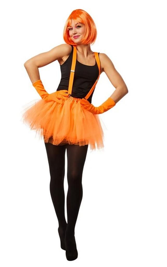 Dress for fun Tutu-Tüllrock mit Hosenträger