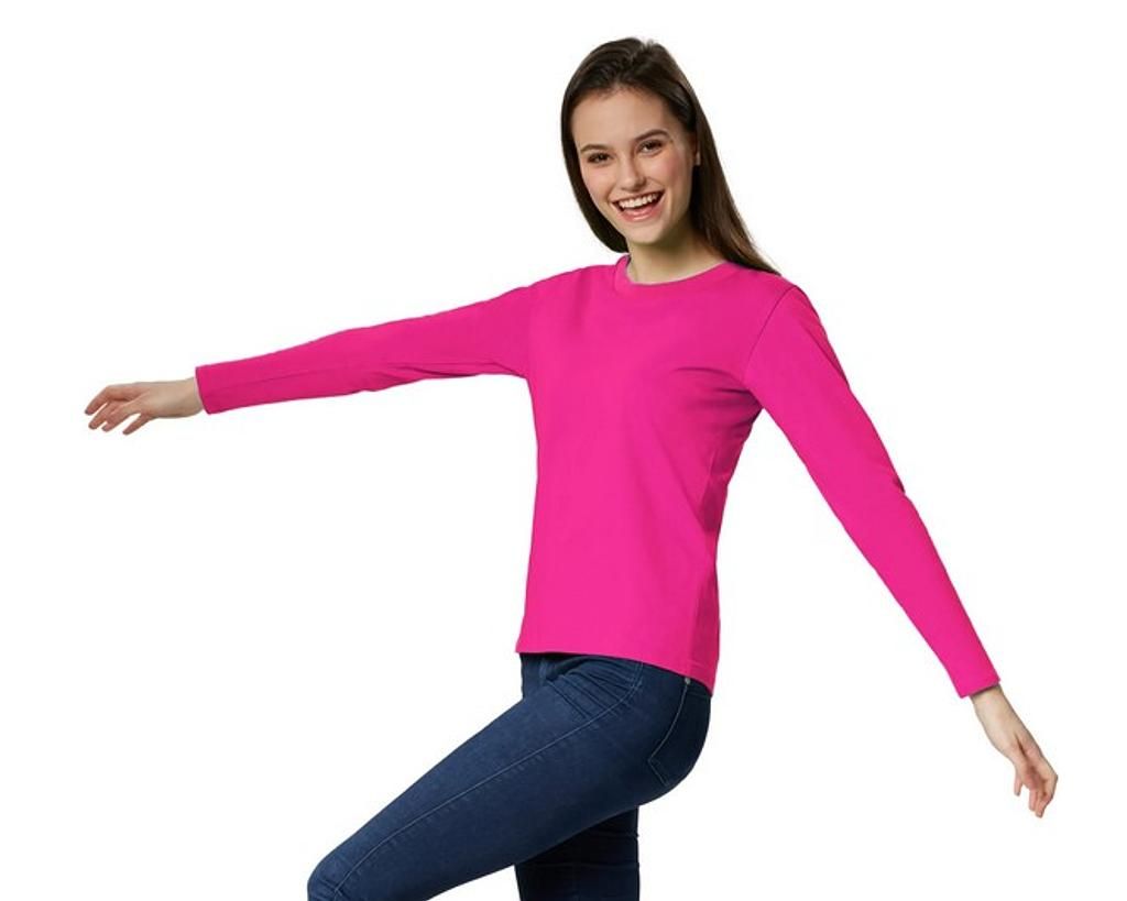 Dress for fun Damen Langarm Shirt