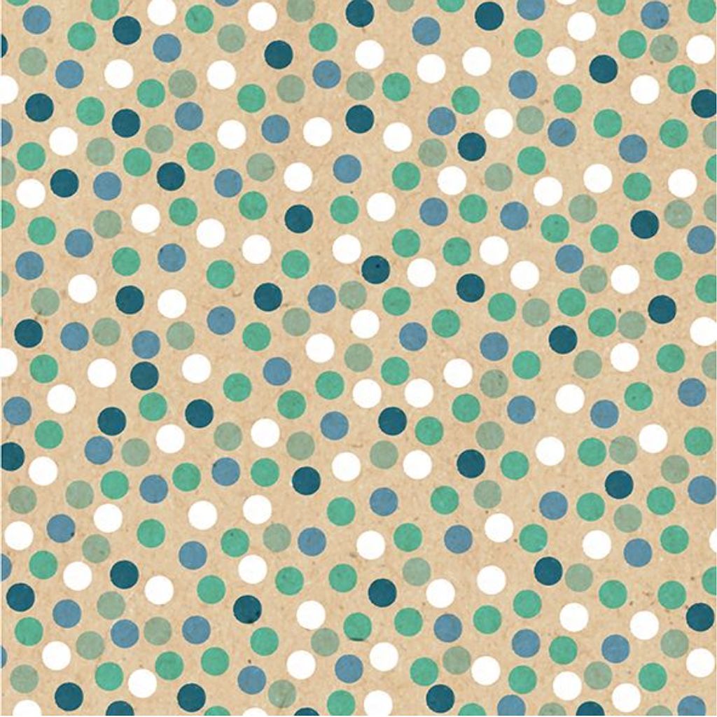 Braun&amp;Company Papierservietten "Punkte-Design"