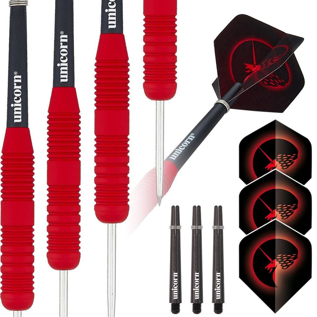 Unicorn CORE PLUS Steel - RED BRASS DARTS - 23G