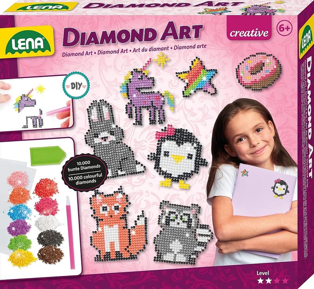 LENA Diamond Art Bastelset
