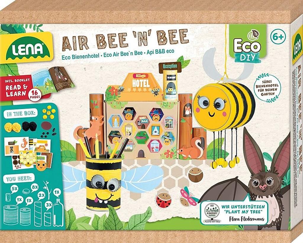 LENA Eco Bastelset Air Bee'n'Bee Set