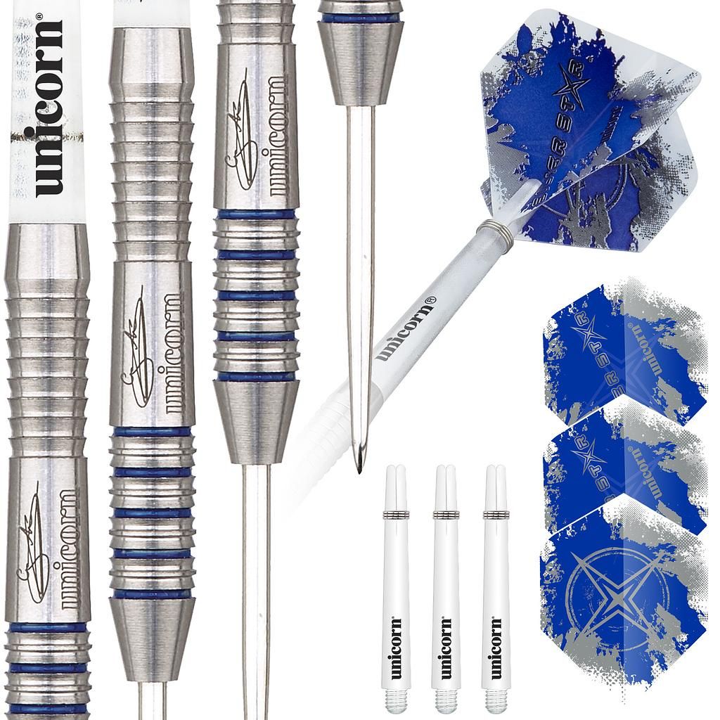 Unicorn Gary Anderson Silver Star 80% Tungsten -  23G