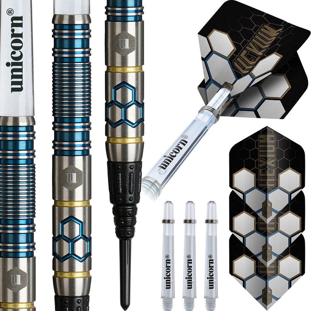 Unicorn Hexium Style 2 Soft Tip Dart 90% Tungsten - 21G