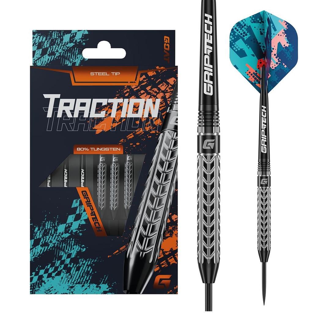 GOAT Traction Darts Steel Tip 80% Tungsten - 24 Gramm