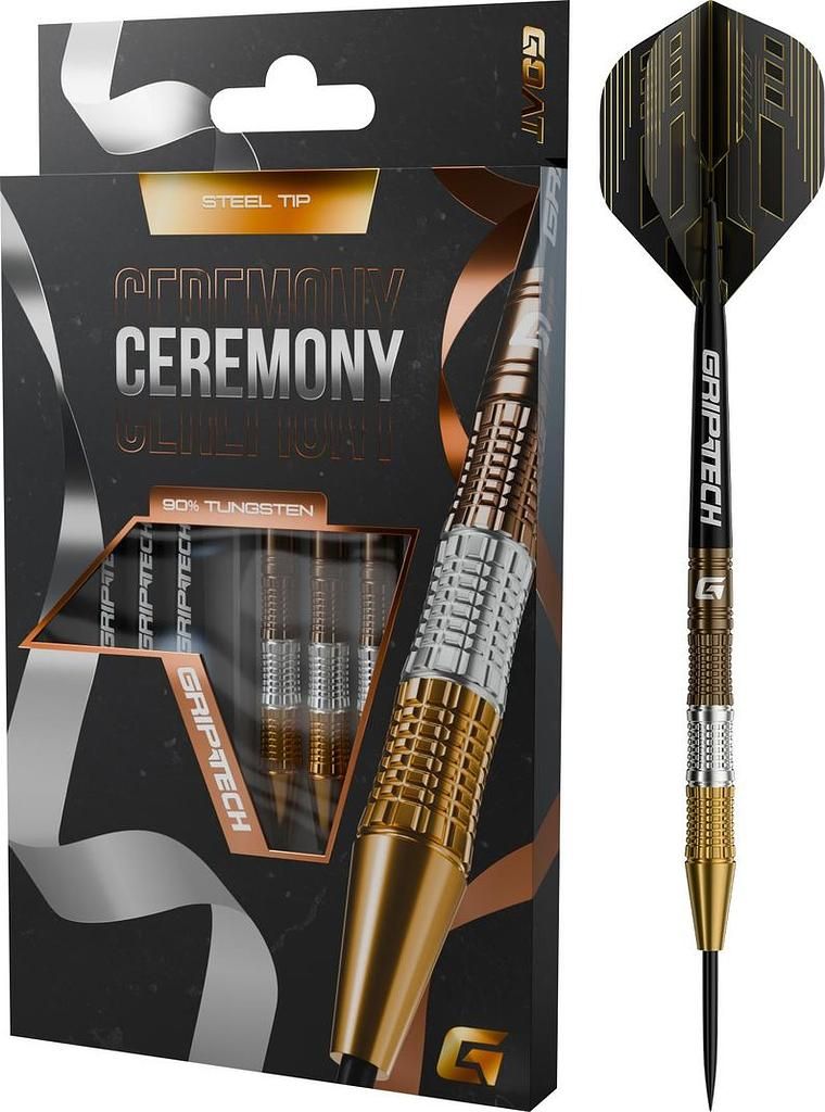 GOAT Ceremony Darts Steel Tip 90% Tungsten - 24 Gramm