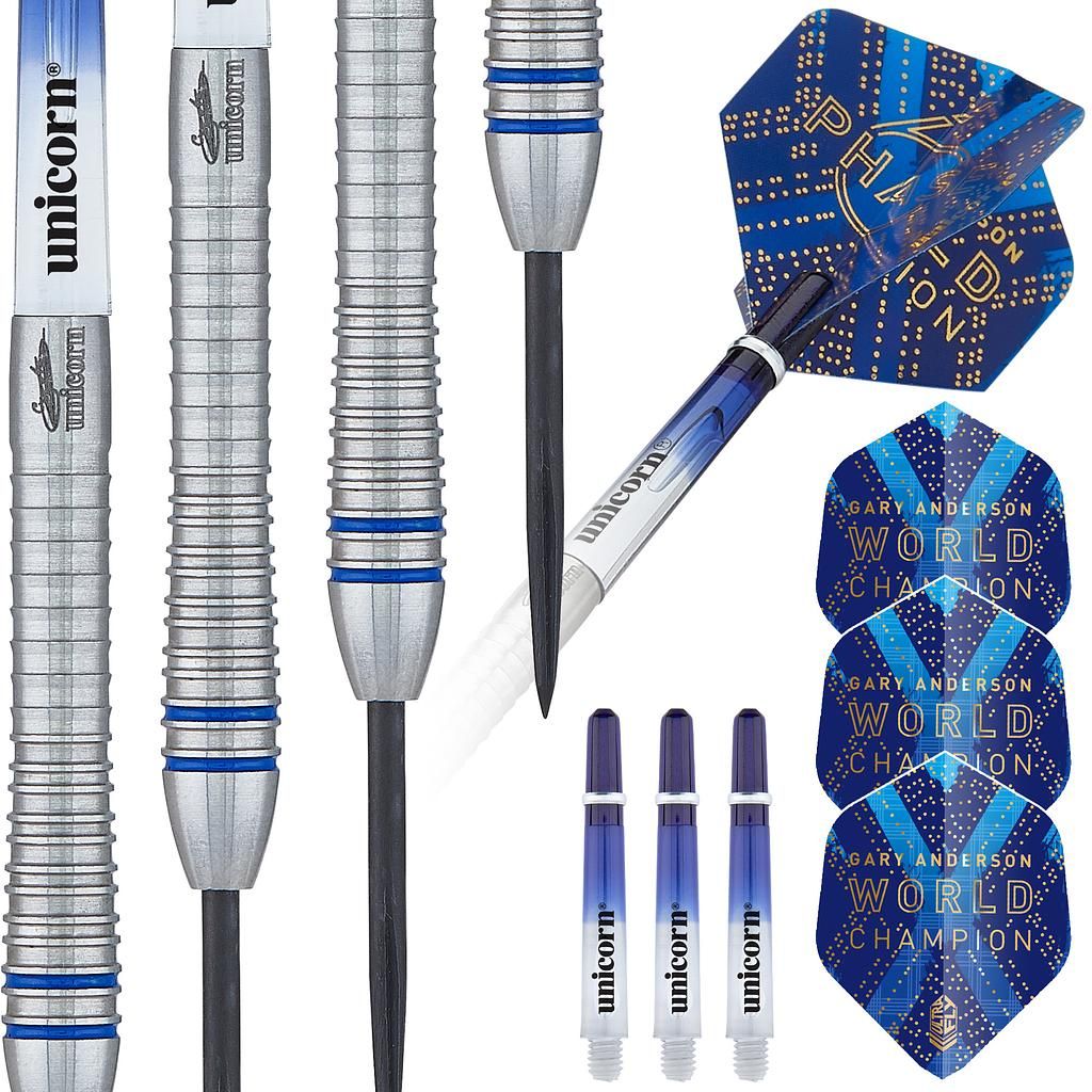 Unicorn Gary Anderson Phase 6 Steel Tip Dart Set 22G