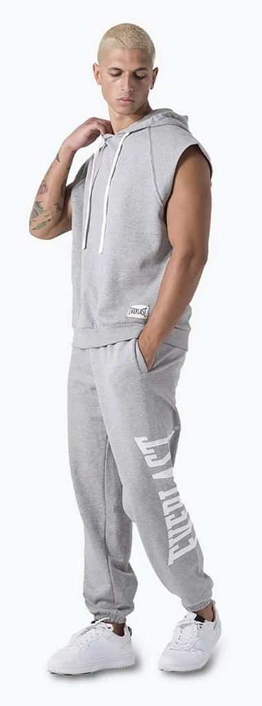 Everlast Herren Kurzarm-Sweatshirt mit Kapuze