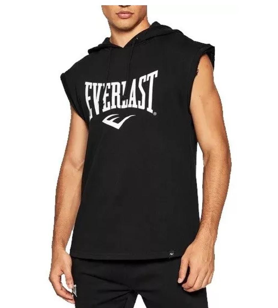 Everlast Herren Kurzarm-Sweatshirt mit Kapuze