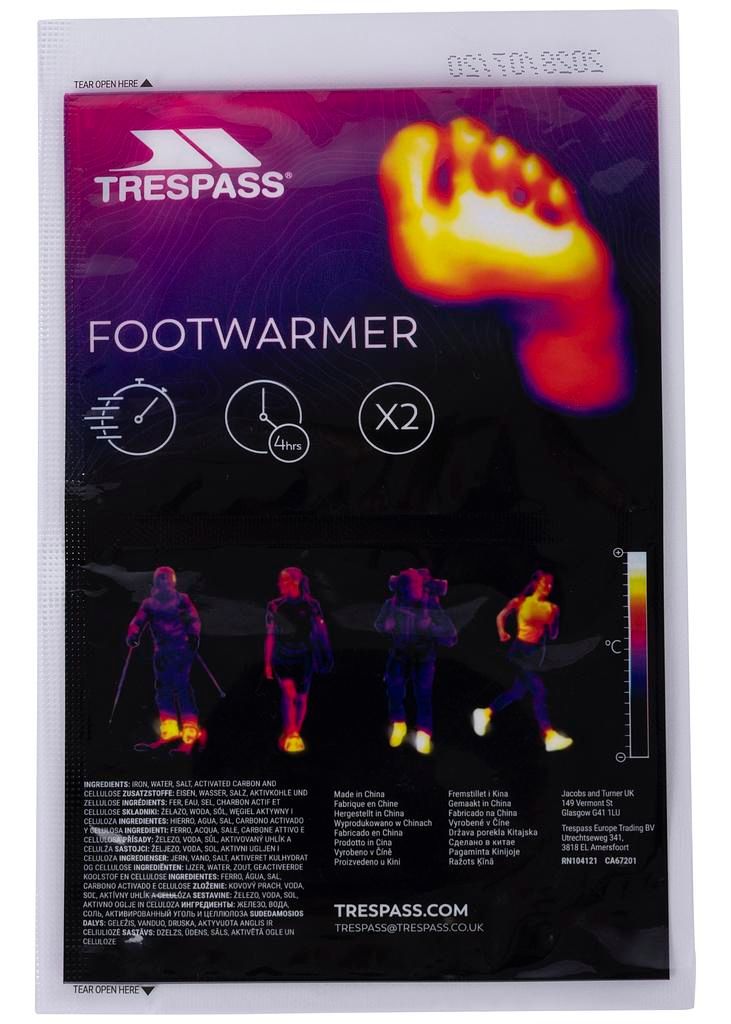 Trespass FOOTWARMERS 1 Paar Fusswärmer