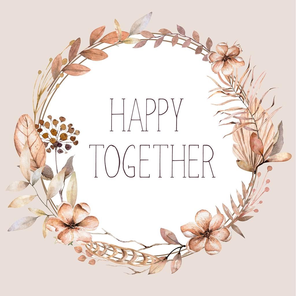 Braun&amp;Company Papierservietten "Happy Together"