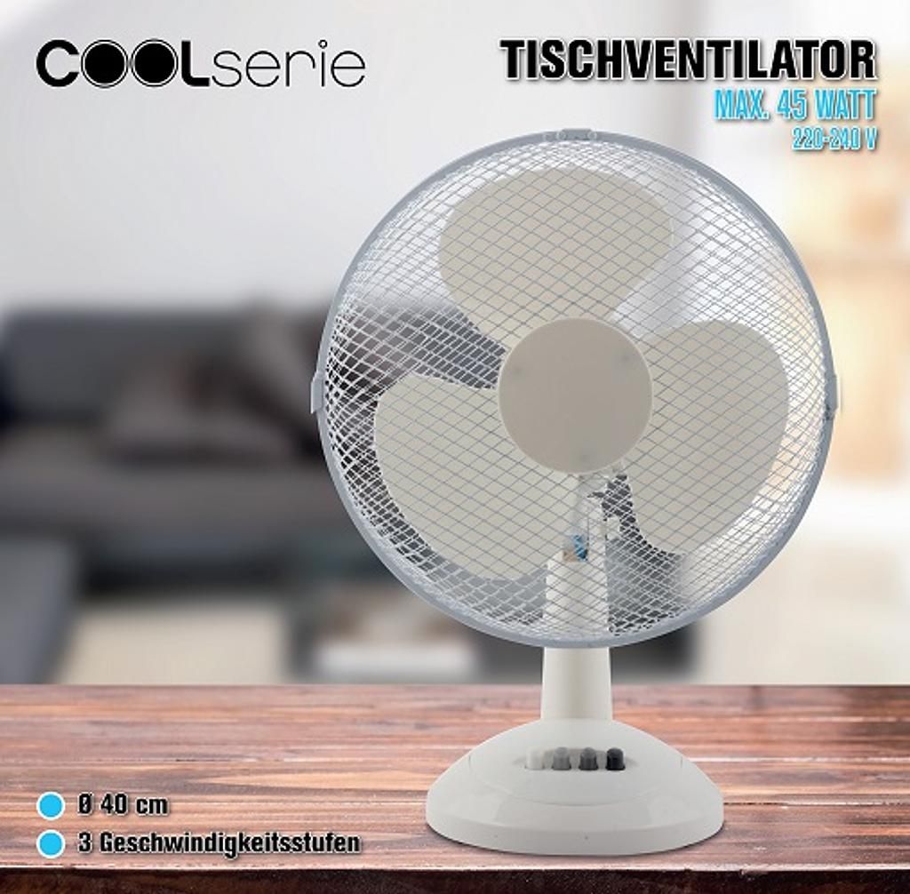 COOLserie Tisch-Ventilator