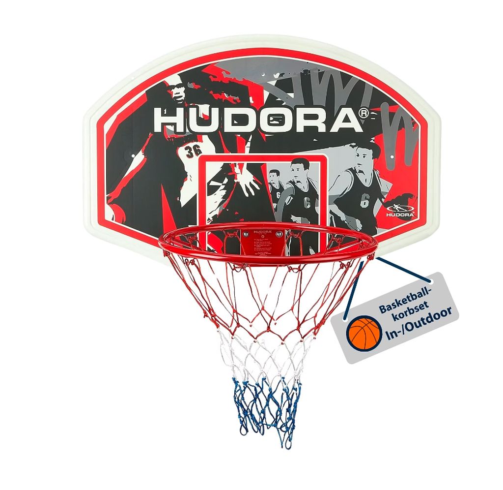 Hudora Basketballkorbset In-/Outdoor
