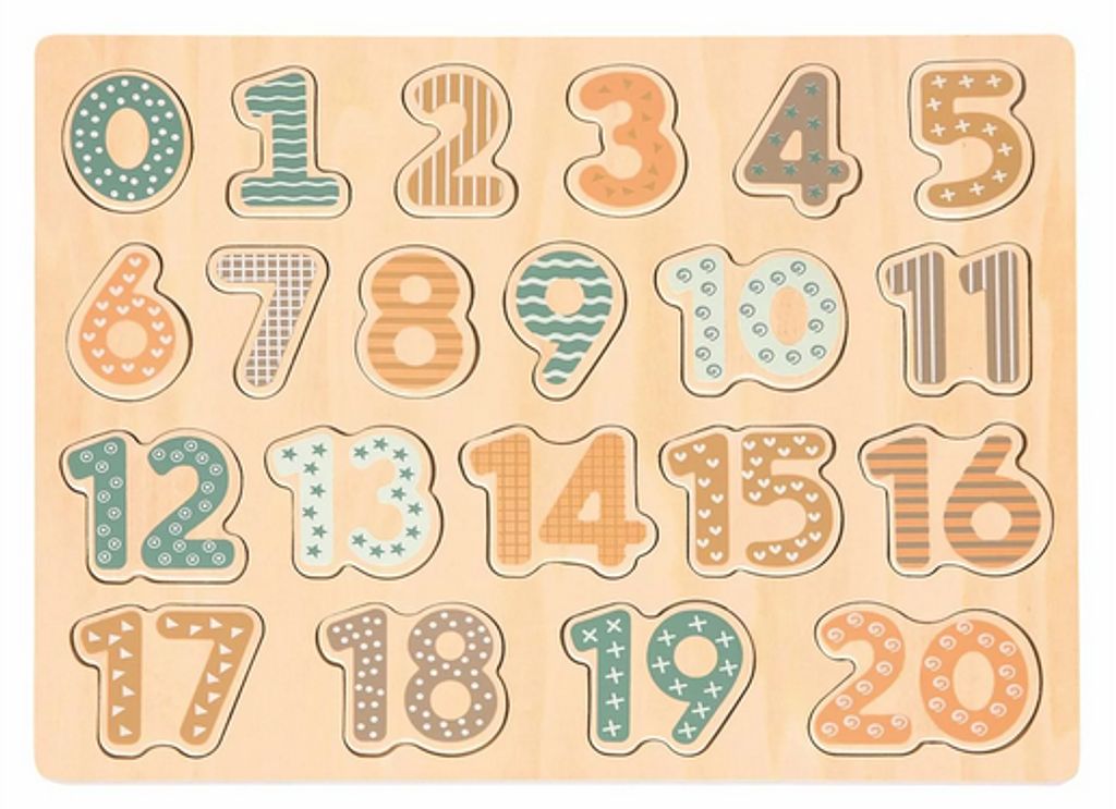 Spielba Puzzle "Numbers" 20 Pieces