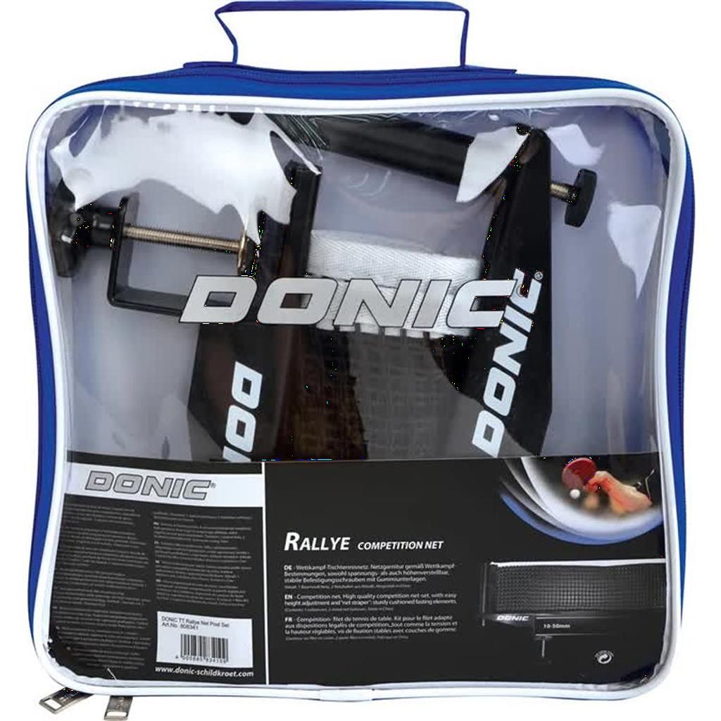 Donic-Schildkröt Tischtennis Netz Donic Rallye