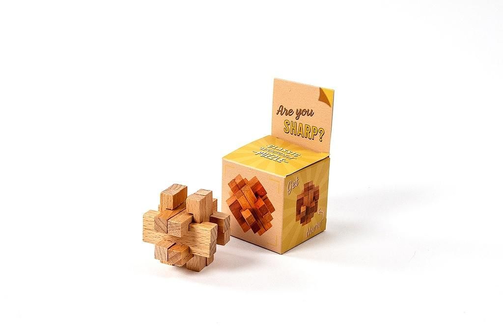 Recenttoys Klassisches Puzzle ARE YOU SHARP?