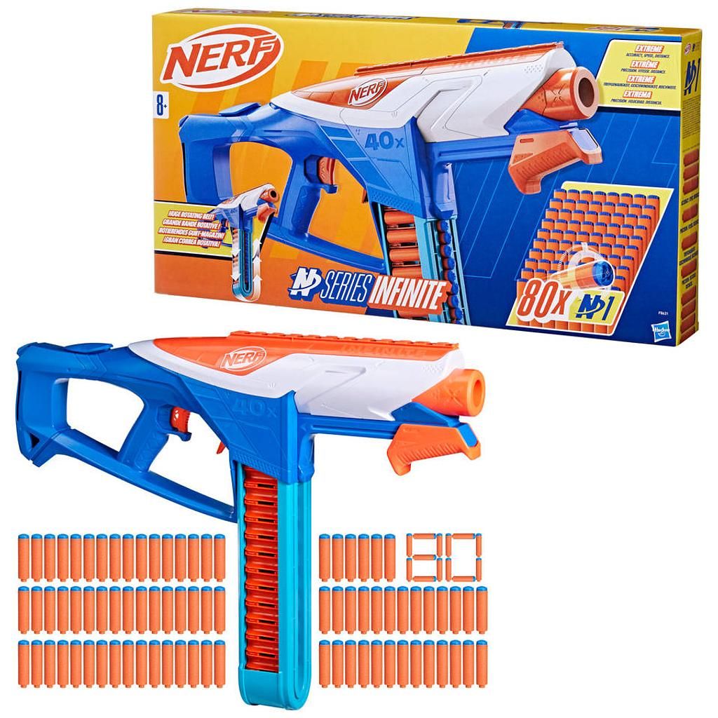Hasbro Nerf N-Strike Infinite Blaster with 80 Darts