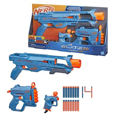 Hasbro Nerf Elite 2.0 Loadout Pack Blaster with 14 Darts
