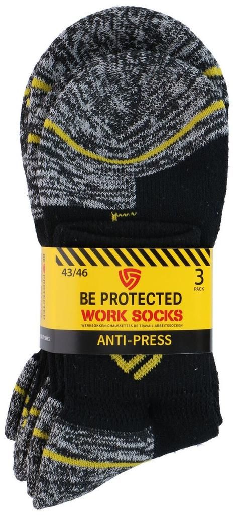 Be Protected Arbeitssocken 3er Pack