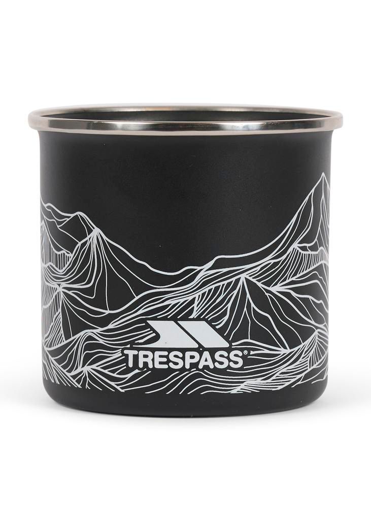 Trespass NOIR Emaille Tasse