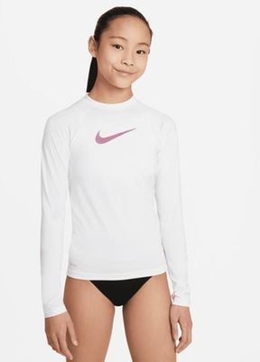 Nike Kids Long Sleeve Swim Shirt Hydroguard