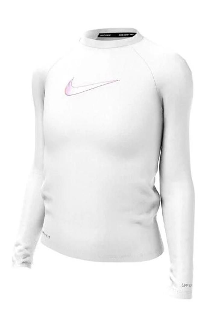 Nike Kids Long Sleeve Swim Shirt Hydroguard