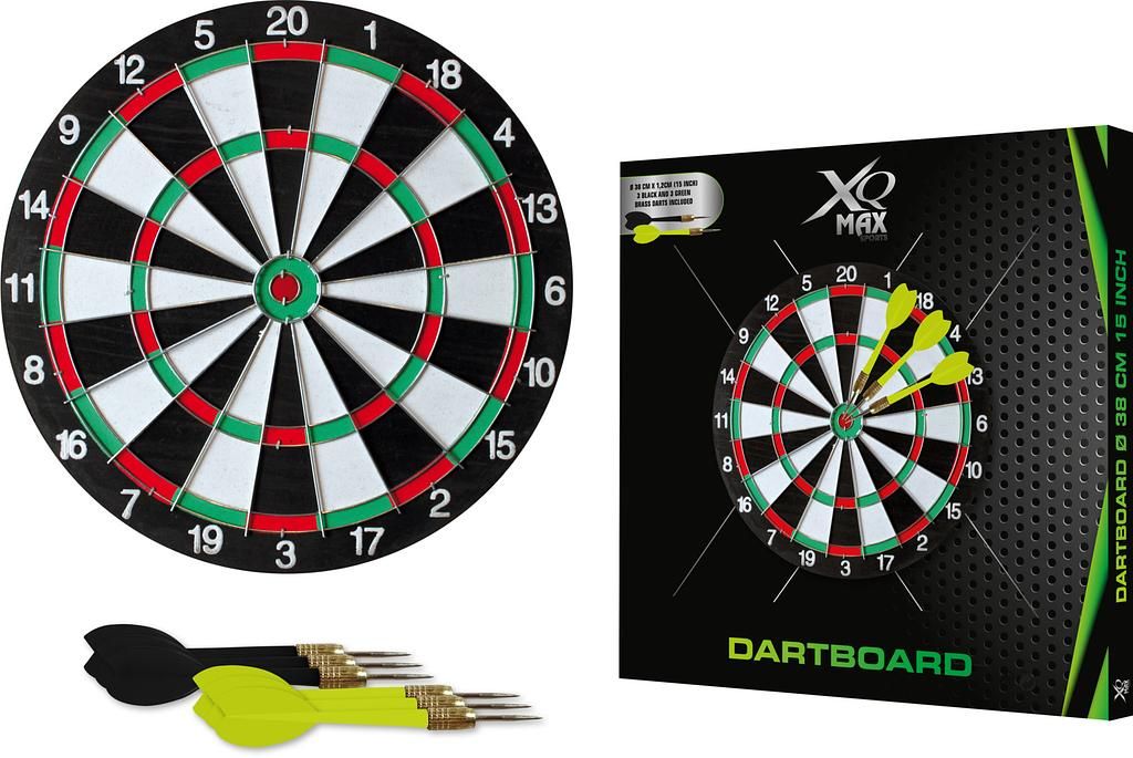 XQ Max Dartscheibe inkl 6 Pfeile