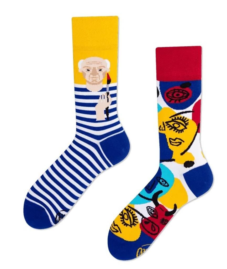 Many Mornings Socks Picasso