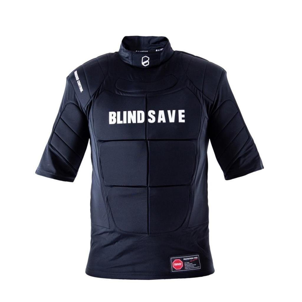 Blindsave Unihockey Goalie Kurzarm - Veste mit Rebound Control