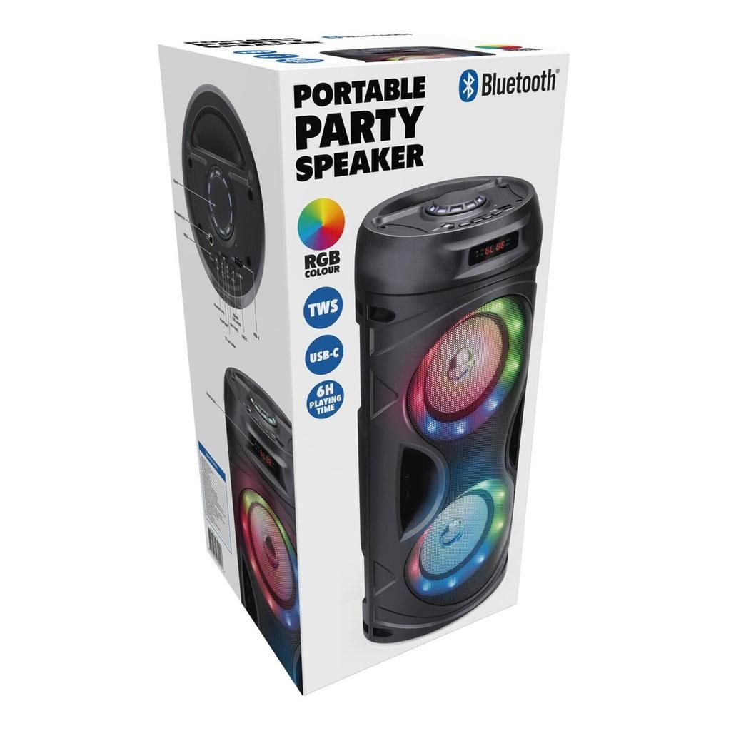 CHAMP Portabler Bluetooth Lautsprecher RGB 10W