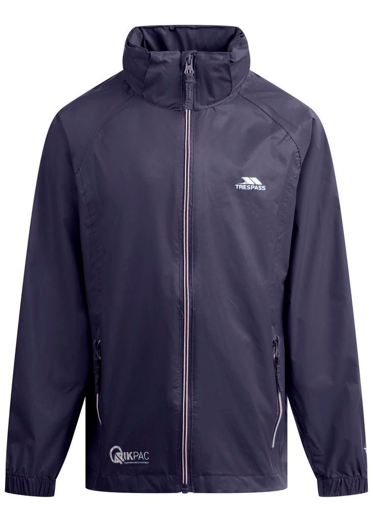 Trespass QIKPAC X Kids Rain Jacket