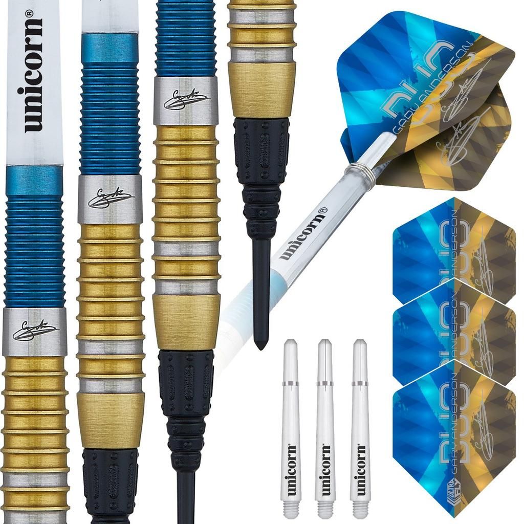 Unicorn Gary Anderson Duo Soft Tip Darts 18g