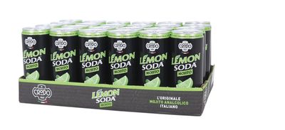Fonti di Crodo Mojitosoda 24 x 33 cl ohne Alkohol