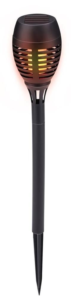 Grundig Solar LED Gartenleuchte mit Flammeneffekt