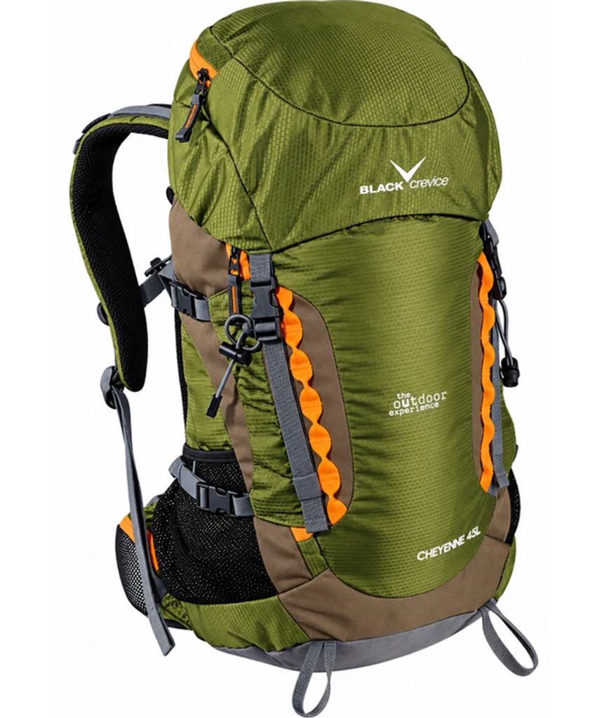 Black Crevice Cheyenne Rucksack 45L