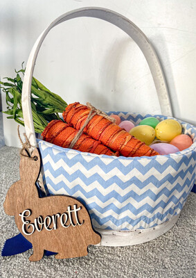 Custom Easter Basket Tag - Easter Basket Tags - Easter Basket Personalized - Easter Tag - Easter Name Tag - Personalized Easter Gift