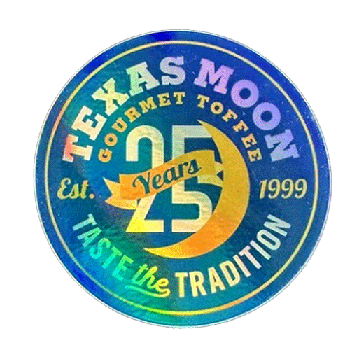 25 Years Badge Holographic Sticker