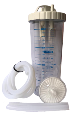 Makrolon 1000/2000ml Canister Kit for CA-MI New Hospivac 400