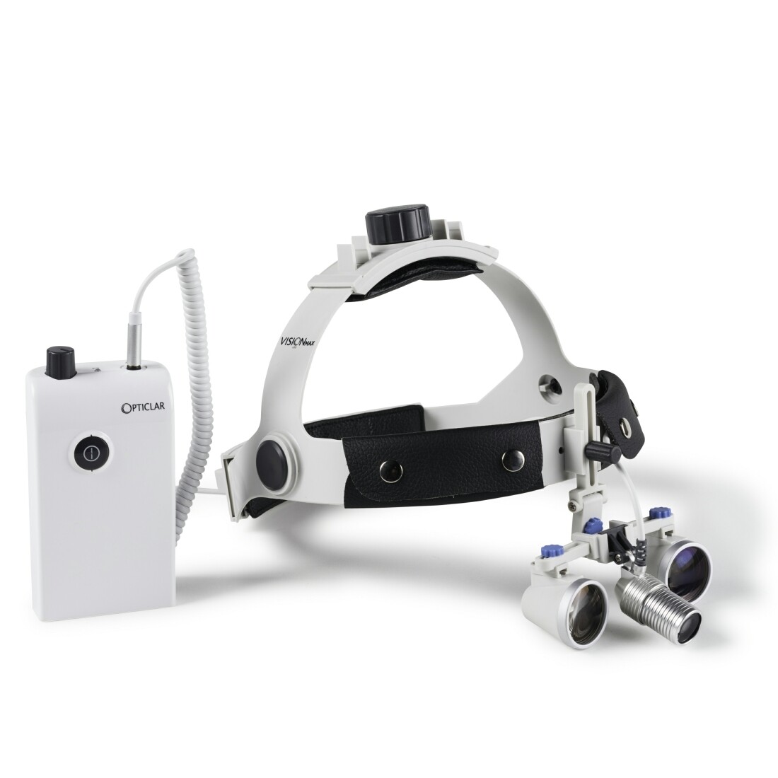 Opticlar VisionMax Loupes &amp; Light on headband with Case