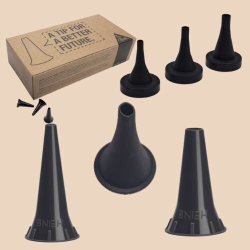 Atlantic 3-Piece Otoscope Ear Specula Set – German Grade Stainless Steel (2.5mm, 4mm, 5mm)