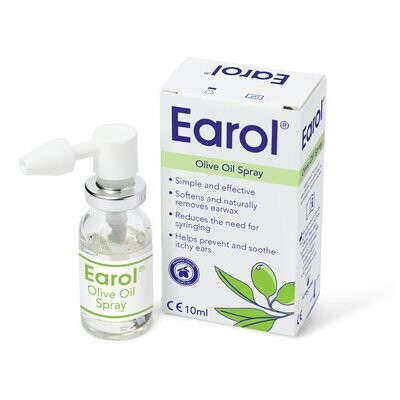 Earol Olive Oil Spray 10ml - case 24 bottles