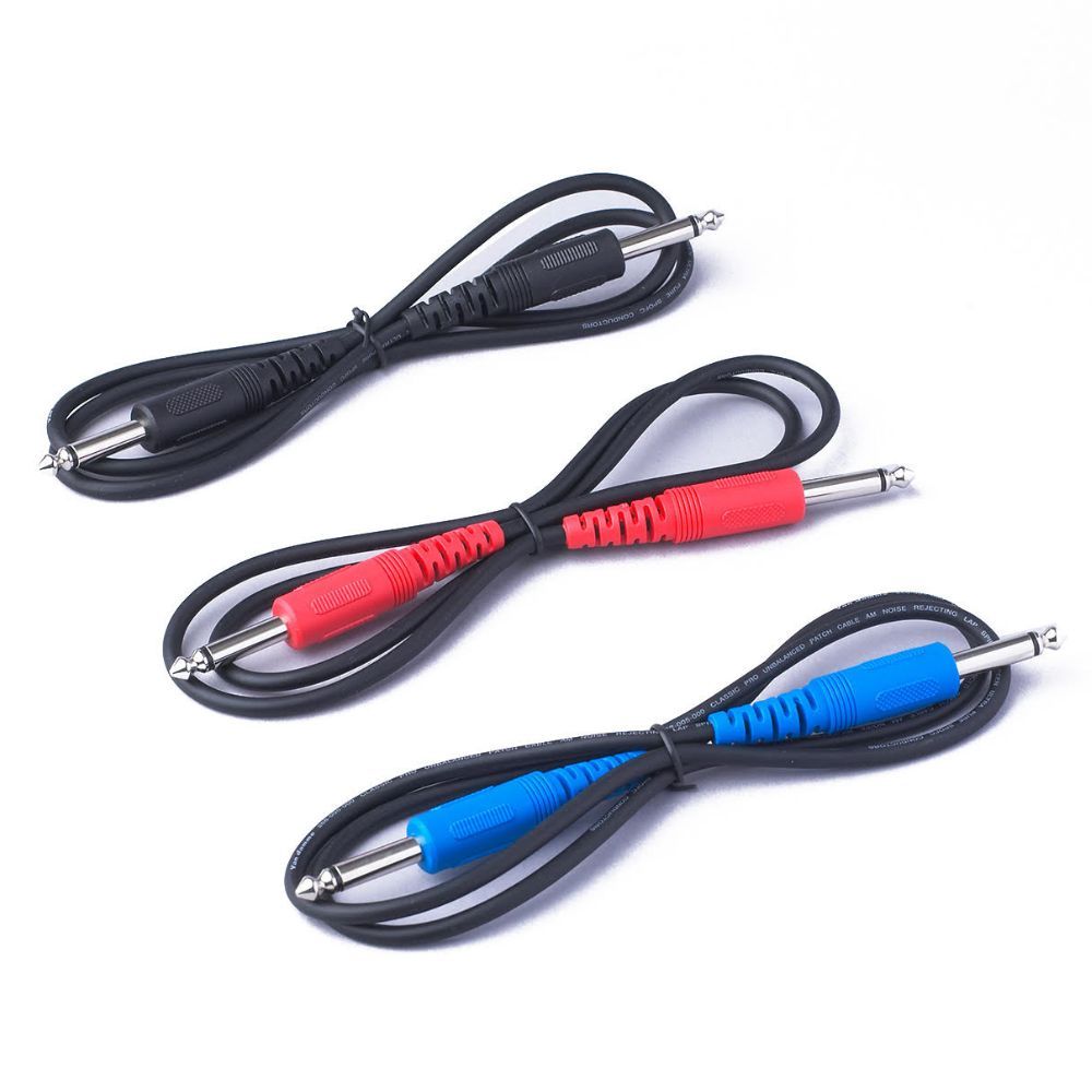 Booth Leads, Leads: 3 mono 6.35mm booth leads