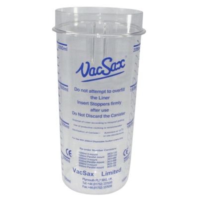 2L Canister for VacSax / GelSax Liners