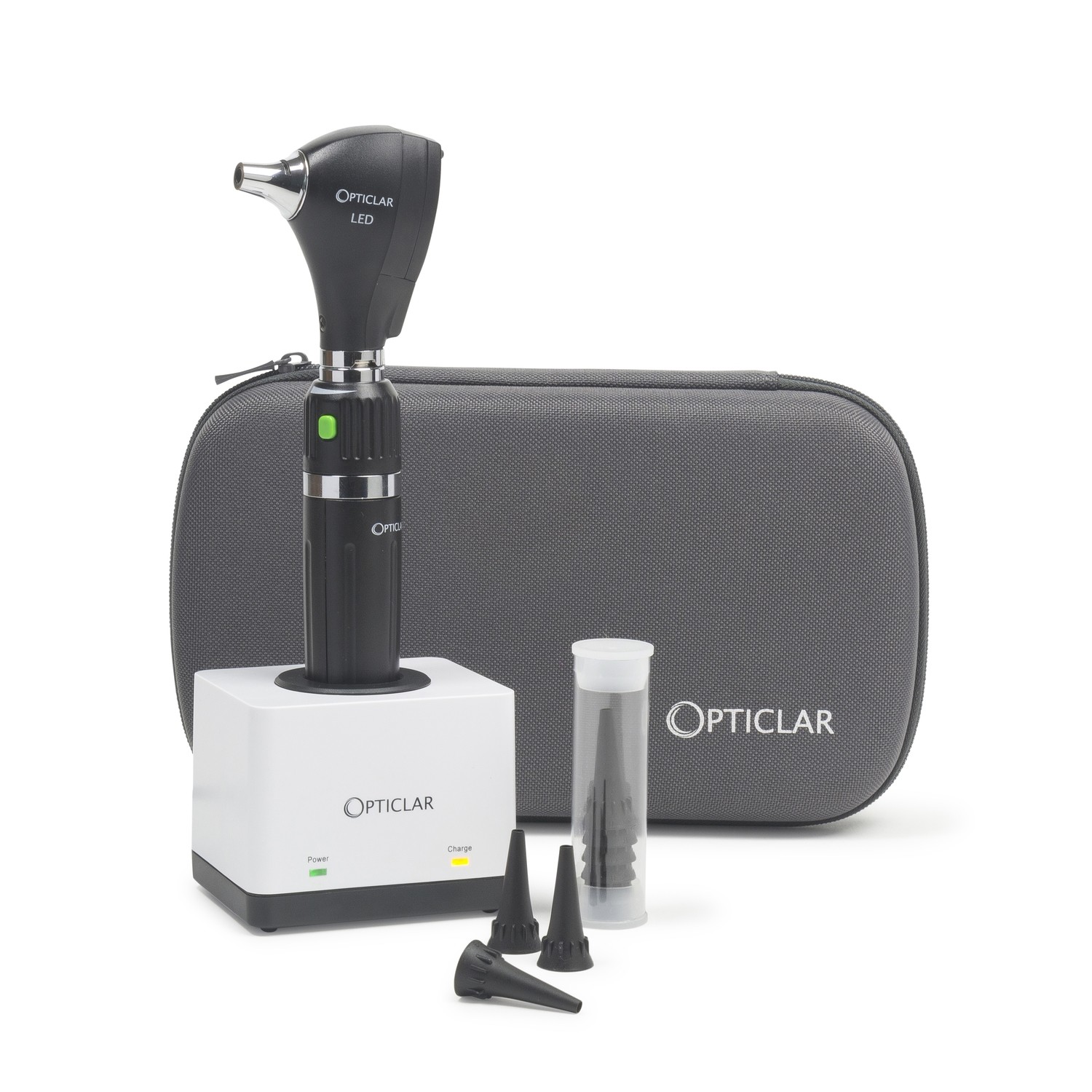 Opticlar S1 Practice Otoscope Set – E Lithium Rechargeable Desk System